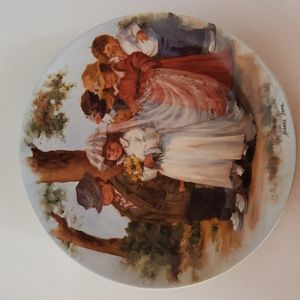 Vintage Edwin M Knowles Jeanne Down's "Here comes the bride" 1985 plate